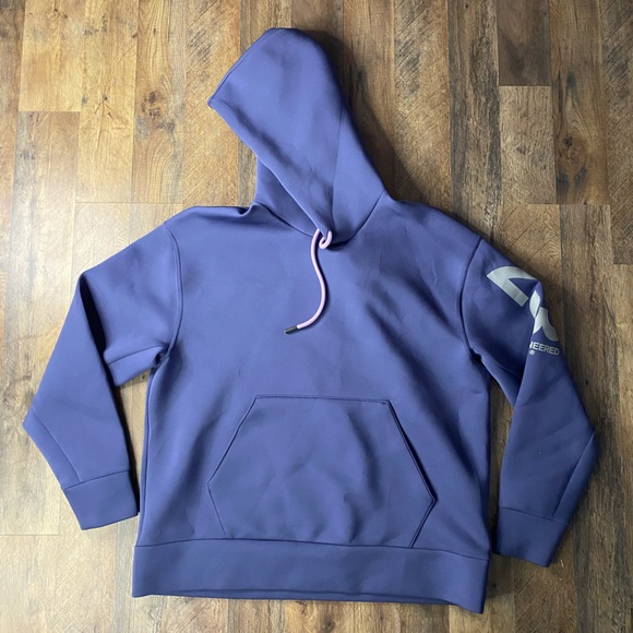 RARE Jordan 23 Engineered Lavender Hoodie with Metal Aglet Pink Drawstrings
